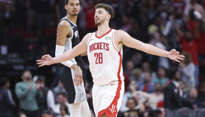 九游体育手机官网入口-DPOY？今天当文班作为最近防守人时 火箭球员面对他12中8